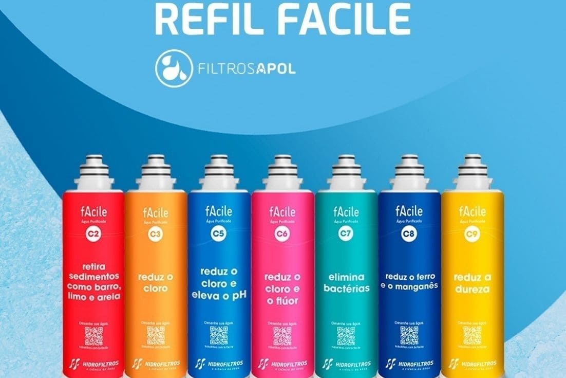 Facile Hidrofiltros conheça a linha Facile