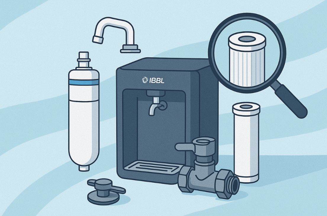 Peças e acessórios IBBL como escolher os itens certos para seu bebedouro ou purificador