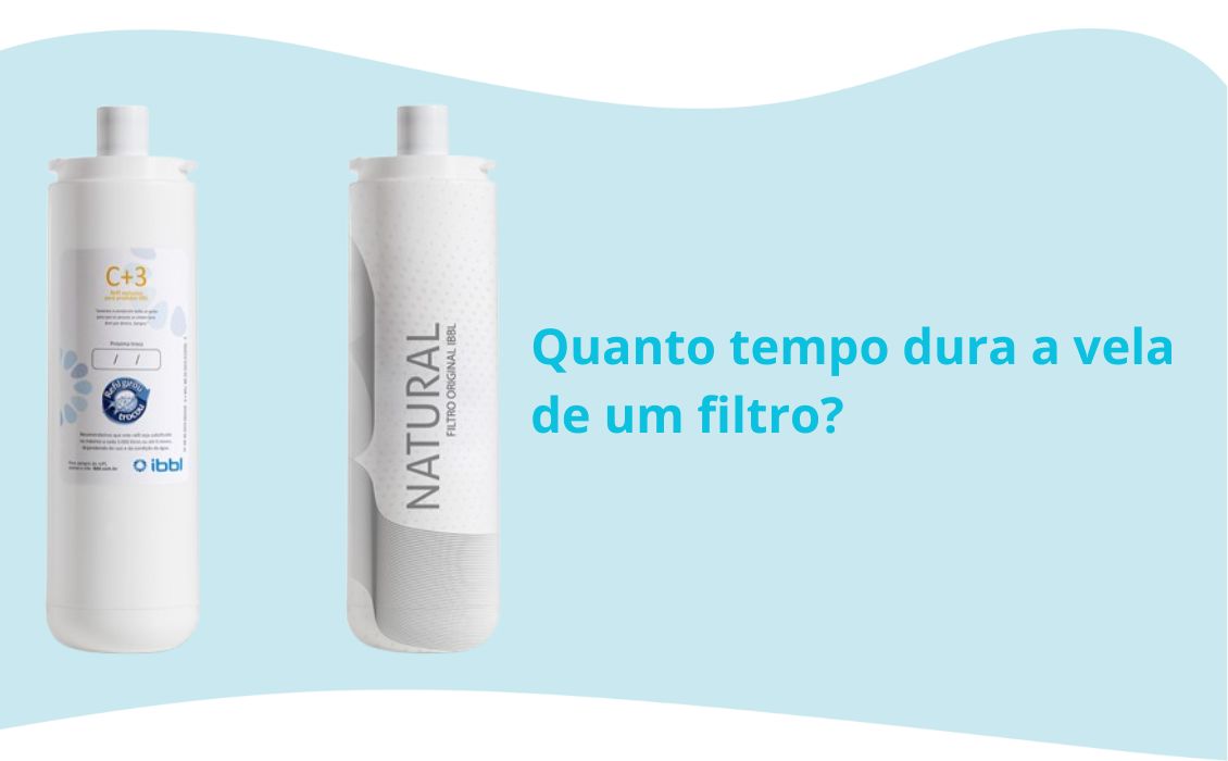 Quanto tempo dura a vela de um filtro
